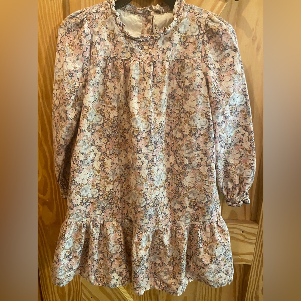 Janie and Jack Multicolor Ruffle Dress